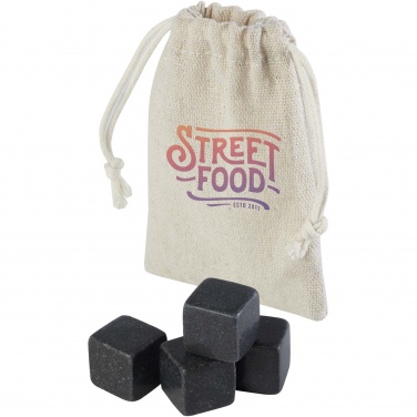 Logo trade promotional merchandise image of: Pedro stone ice cubes set