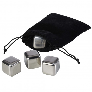 Logotrade promotional merchandise picture of: Froz stainless steel ice cubes set