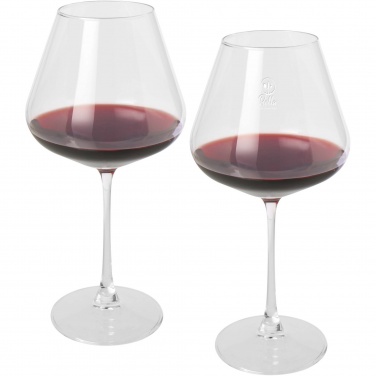 Logo trade promotional giveaways picture of: Rosso 2-piece wine glass set 