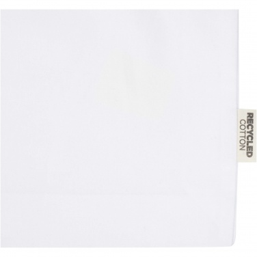 Logo trade promotional products image of: Madras 140 g/m² GRS recycled cotton gusset tote bag