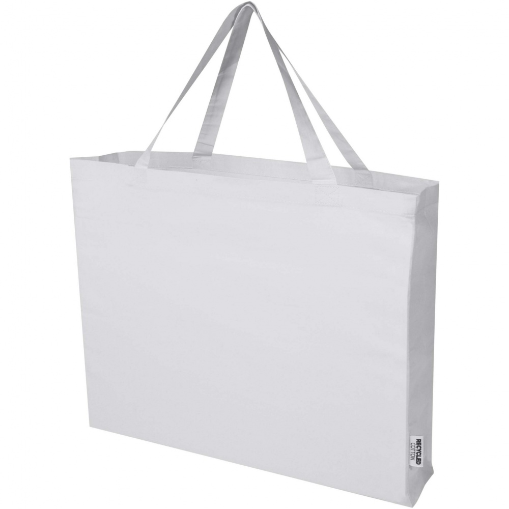 Logotrade promotional items photo of: Odessa 220 g/m² GRS recycled cotton large tote bag