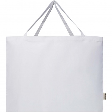 Logotrade promotional giveaways photo of: Odessa 220 g/m² GRS recycled cotton large tote bag