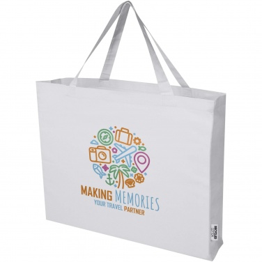 Logotrade promotional merchandise picture of: Odessa 220 g/m² GRS recycled cotton large tote bag