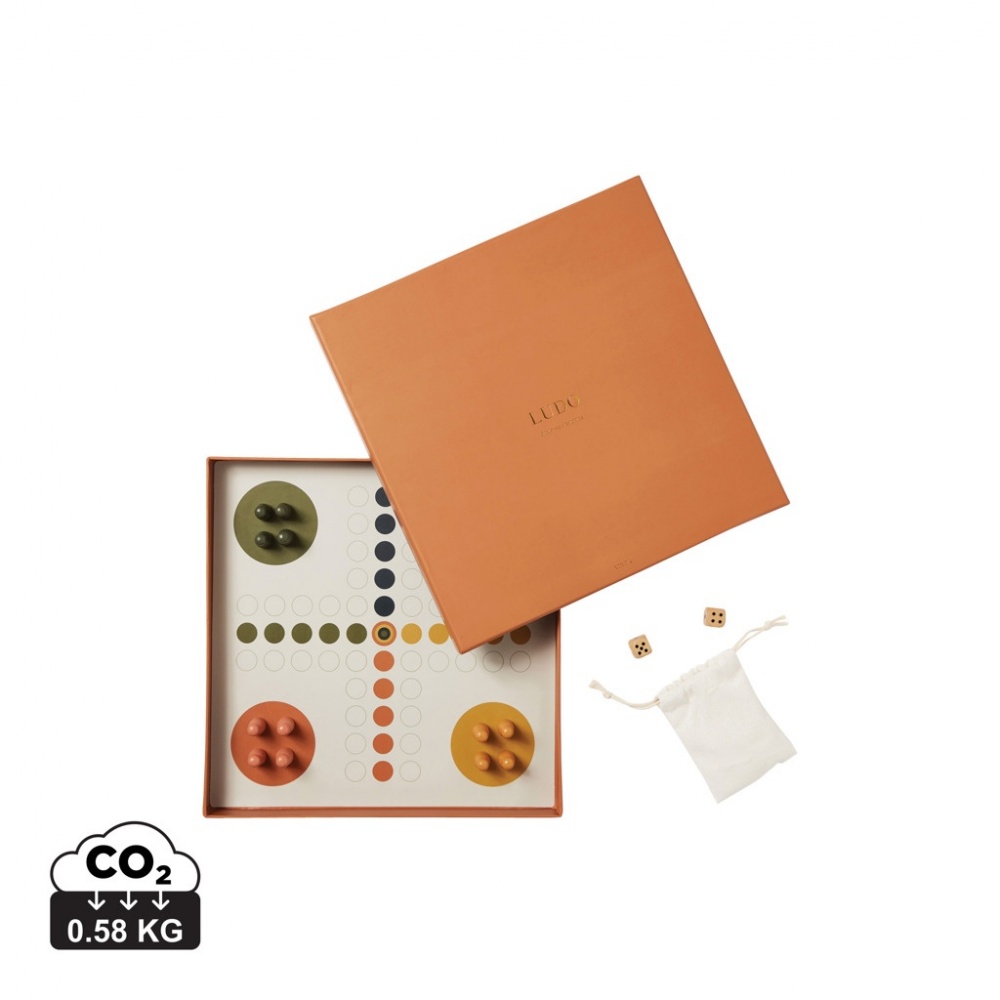 Logo trade promotional product photo of: VINGA Ludo coffee table game