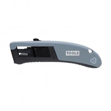 Logotrade advertising product image of: RCS certified recycled plastic Auto retract safety knife