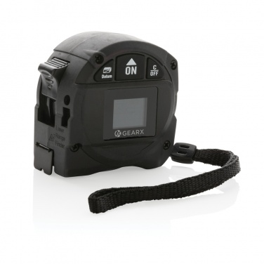 Logo trade business gifts image of: Gear X measuring 5M tape with 30M laser