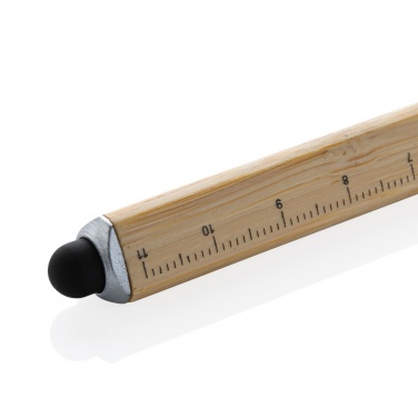 Eon bamboo infinity multitasking pen, detail view, brown (3)