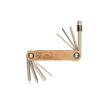 Logo trade promotional gifts image of: Wooden hex tool