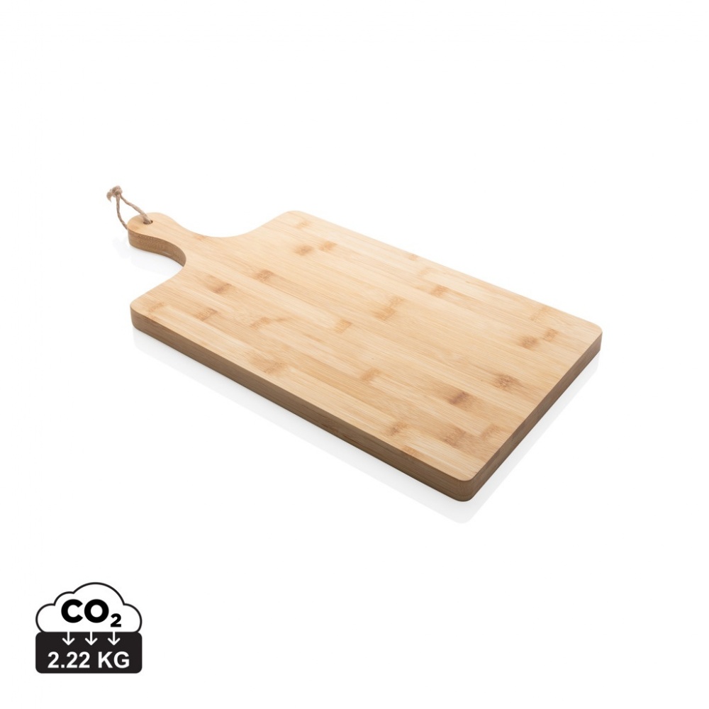 Logo trade promotional giveaways image of: Ukiyo bamboo rectangle serving board