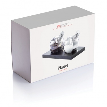 Logo trade promotional items picture of: Planet pepper & salt set
