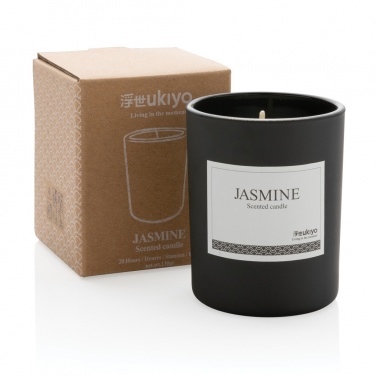 Logotrade promotional item image of: Ukiyo small scented candle in glass