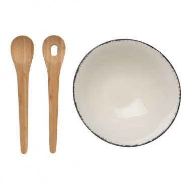 Logotrade promotional giveaway picture of: Ukiyo salad bowl with bamboo salad server