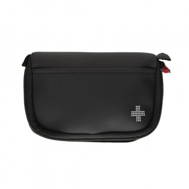 Logo trade advertising products picture of: RCS recycled nubuck PU pouch first aid set mailable