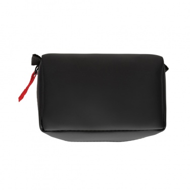 Logo trade promotional item photo of: RCS recycled nubuck PU pouch first aid set mailable