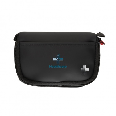 Logotrade promotional merchandise photo of: RCS recycled nubuck PU pouch first aid set mailable