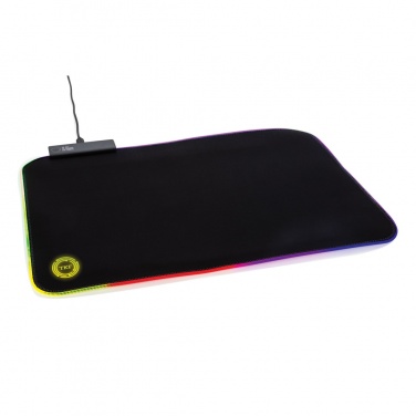 Logo trade corporate gifts image of: RGB gaming mousepad