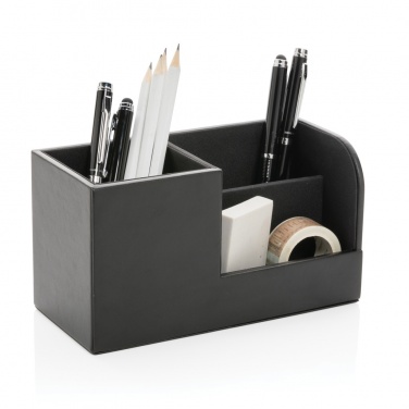 Logotrade promotional item image of: Swiss Peak RCS recycled PU Desk organiser