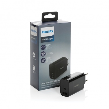 Logo trade business gift photo of: Philips ultra fast PD wall charger