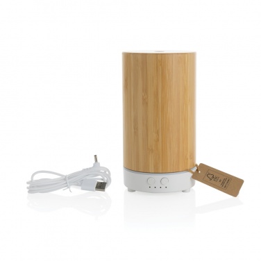 Logotrade promotional merchandise picture of: RCS recycled plastic and bamboo aroma diffuser