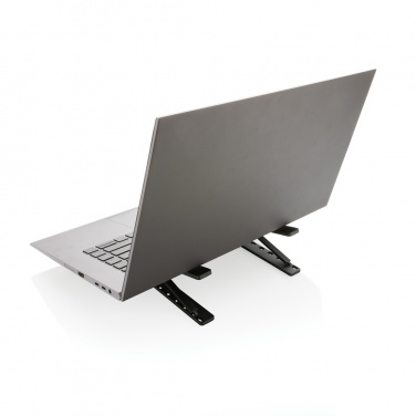 Logotrade promotional items photo of: Terra RCS recycled aluminium universal laptop/tablet stand