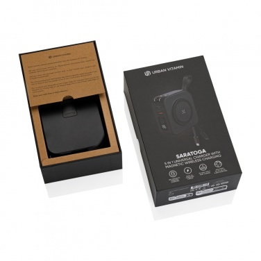 Logotrade advertising products photo of: Urban Vitamin Saratoga 5 in 1 universal charger