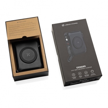 Logo trade promotional products picture of: Urban Vitamin Oxnard 5 in 1 65W universal charger