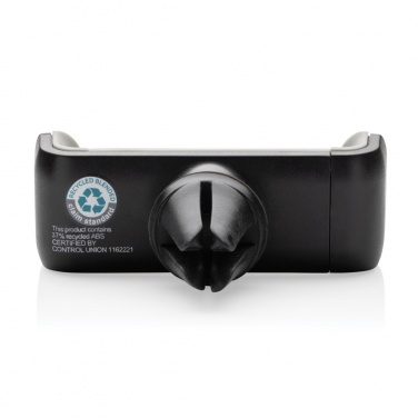 Logo trade promotional merchandise photo of: Acar RCS recycled plastic 360 degree car phone holder
