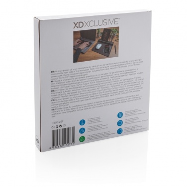 Logo trade promotional giveaways image of: Air mousepad with 5W wireless charging and USB