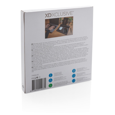 Logotrade promotional product picture of: Air mousepad with 5W wireless charging and USB