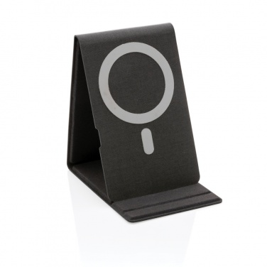 Logo trade promotional merchandise image of: Artic Magnetic 10W wireless charging phone stand