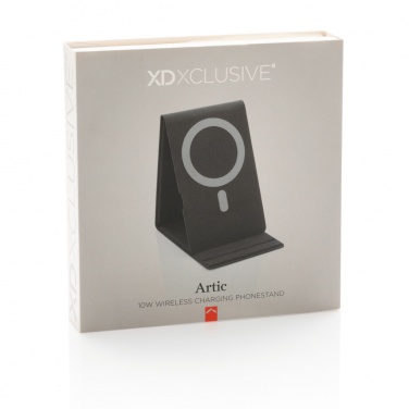 Logotrade promotional gift picture of: Artic Magnetic 10W wireless charging phone stand