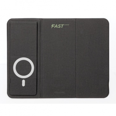 Logotrade promotional merchandise photo of: Artic Magnetic 10W wireless charging phonestand