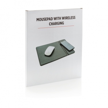 Logo trade promotional products picture of: Mousepad with 5W wireless charging