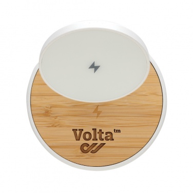 Logotrade promotional products photo of: Ontario RCS rplastic 15W magnetic charging 2 in 1 stand