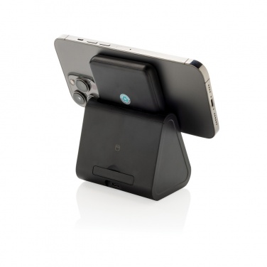 Logotrade advertising products photo of: Powerbase RCS recycled plastic 3 in 1 charger with powerbank