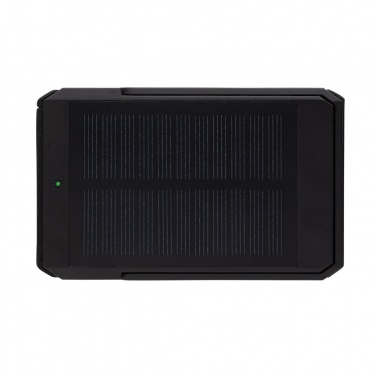 Logotrade promotional item picture of: Skywave RCS rplastic solar powerbank 5000 mAh 10W wireless