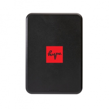Logo trade corporate gifts image of: Magnetix RCS recycled plastic 5000 mah magnetic powerbank