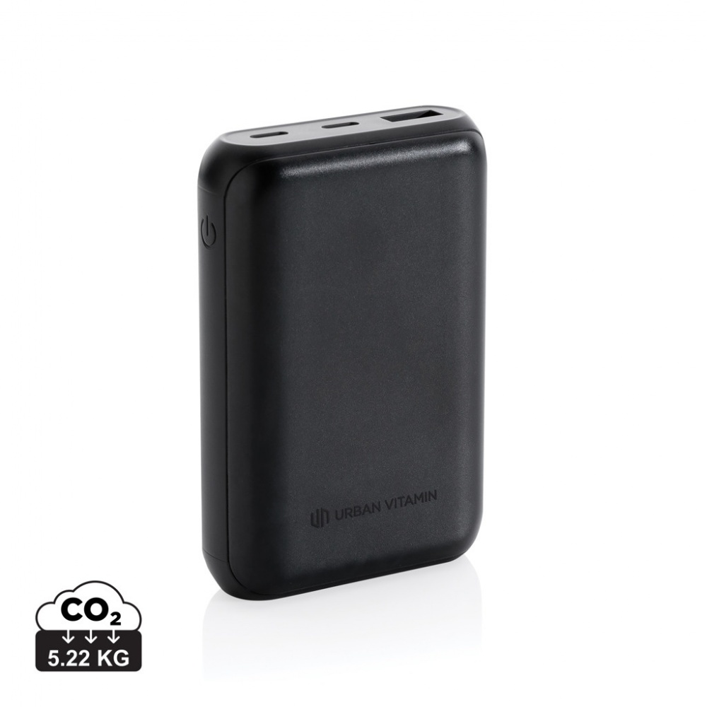 Logo trade promotional giveaways picture of: Urban Vitamin Alameda 10.000 mAh 18W PD powerbank