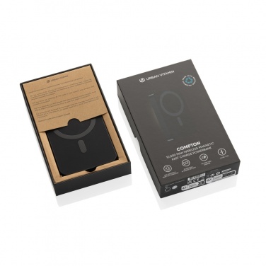 Logo trade promotional giveaway photo of: Urban Vitamin Compton  RCS plastic/alu 10.000 mah powerbank
