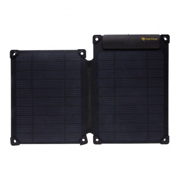 Logo trade promotional gift photo of: Solarpulse rplastic portable Solar panel 10W