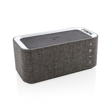 Logotrade promotional gift picture of: Vogue wireless charging speaker