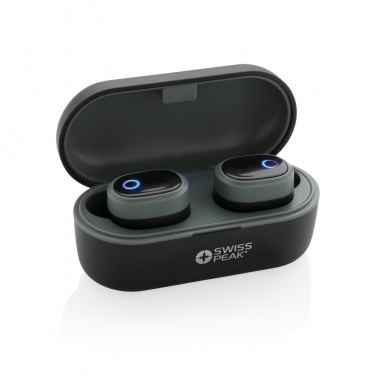 Logotrade promotional gift image of: Swiss peak TWS earbuds