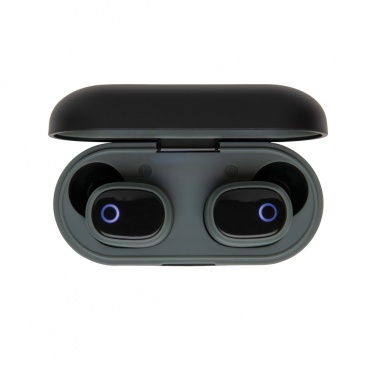 Logo trade advertising products picture of: Swiss peak TWS earbuds