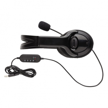Logotrade advertising products photo of: Over ear wired work headset