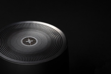 Logo trade promotional item photo of: Swiss peak 5W wireless bass speaker