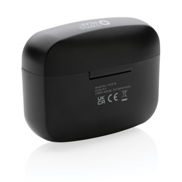 Logotrade corporate gift image of: Swiss Peak ANC TWS earbuds