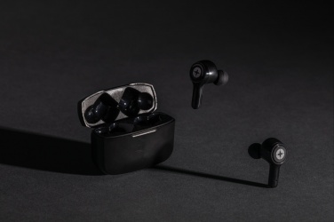 Logo trade corporate gifts picture of: Swiss Peak ANC TWS earbuds