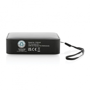 Logotrade promotional product image of: Urban Vitamin Vallejo RCS rplastic 3W speaker IPX 7