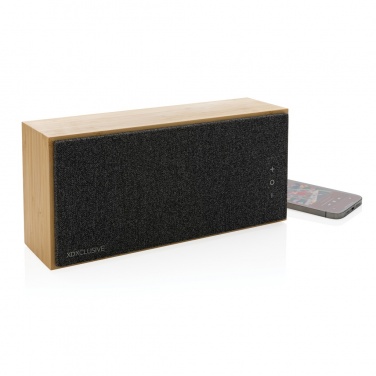 Logotrade corporate gift picture of: Wynn 20W bamboo wireless speaker