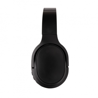 Logo trade promotional gift photo of: RCS recycled plastic Elite Foldable wireless headphone